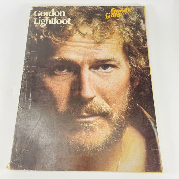 VTG Gordon Lightfoot Gord's Gold Songbook 1976 Sheet Music Loose Pages Writing - Picture 1 of 10